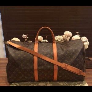 Louis Vuitton Keepall 55 bandouliere (with strap)